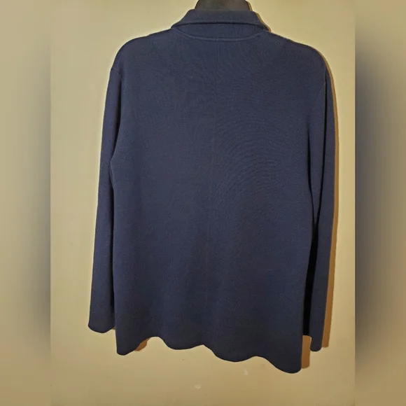 J.crew Merino Wool Sweater Blazer Size M - Picture 7 of 11